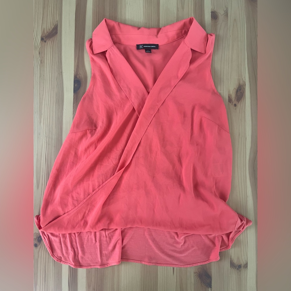 INC International Concepts Coral Top